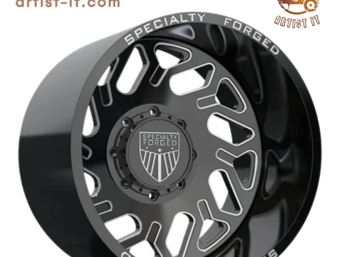 REAR SPECIALITY FORGED D035 WHEEL 3D MODEL 3D Print Model