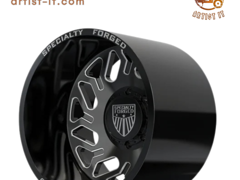 REAR SPECIALITY FORGED D035 WHEEL 3D MODEL 3D Print Model