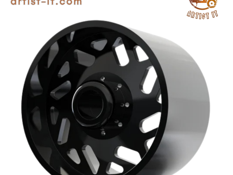 REAR SPECIALITY FORGED D035 WHEEL 3D MODEL 3D Print Model