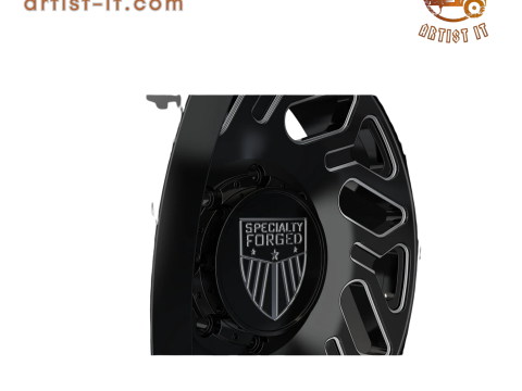 REAR SPECIALITY FORGED D035 WHEEL 3D MODEL 3D Print Model