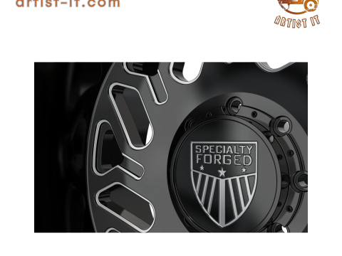 REAR SPECIALITY FORGED D035 WHEEL 3D MODEL 3D Print Model