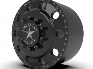 AMERICAN FORCE 1 CLASSIC DRW WHEEL 3D MODEL Modèles 3D en vedette