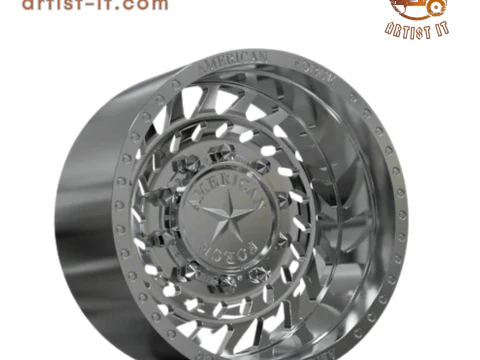 AMERICAN FORCE 1 CLASSIC DRW WHEEL 3D MODEL 3D Print Model
