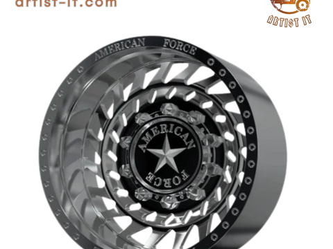 AMERICAN FORCE 1 CLASSIC DRW WHEEL 3D MODEL 3D Print Model
