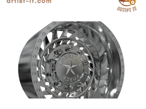 AMERICAN FORCE 1 CLASSIC DRW WHEEL 3D MODEL 3D Print Model