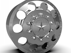 AMERICAN FORCE 5 HOLES DRW WHEEL 3D MODEL Modelo de Impressão 3D