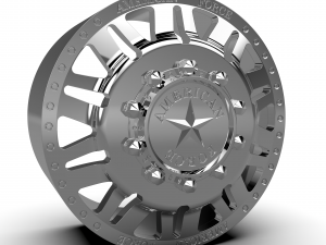 AMERICAN FORCE 9 LIBERTY DRW WHEEL 3D MODEL 3D Print Model