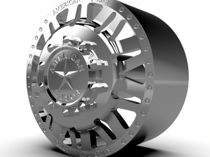 AMERICAN FORCE 9 LIBERTY DRW WHEEL 3D MODEL Modello di stampa 3D