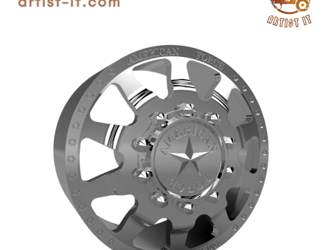 AMERICAN FORCE 11 INDEPENDENCE DRW WHEEL 3D MODEL 3D 프린트 모델