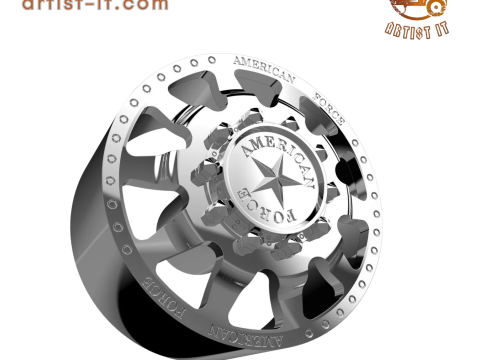 AMERICAN FORCE 11 INDEPENDENCE DRW WHEEL 3D MODEL 3D Print Model