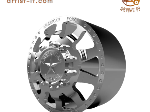 AMERICAN FORCE 11 INDEPENDENCE DRW WHEEL 3D MODEL 3D Print Model