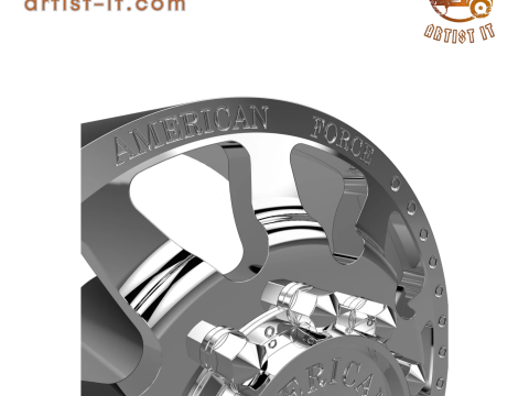 AMERICAN FORCE 11 INDEPENDENCE DRW WHEEL 3D MODEL 3D Print Model