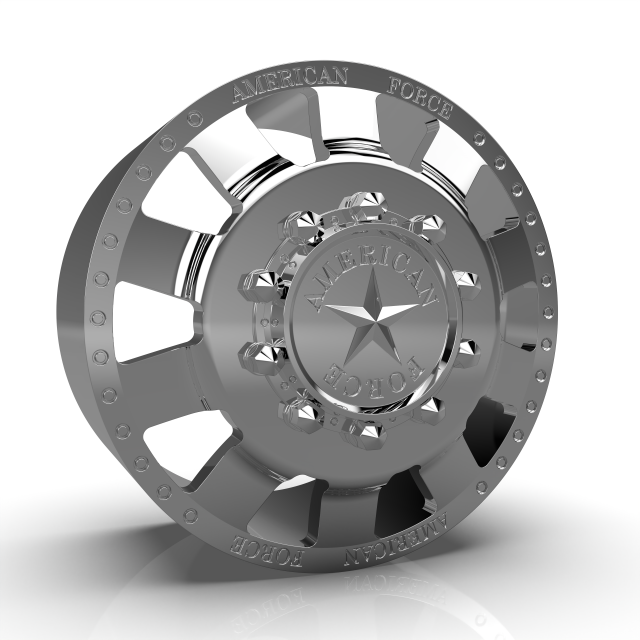 AMERICAN FORCE 23 BOLT DRW WHEEL 3D MODEL 3D-printmodel .c4d .max .obj .3ds .fbx .stl .blend 