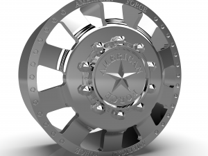 AMERICAN FORCE 23 BOLT DRW WHEEL 3D MODEL 3D Print Model