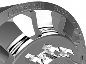 AMERICAN FORCE 23 BOLT DRW WHEEL 3D MODEL 3D-printmodel