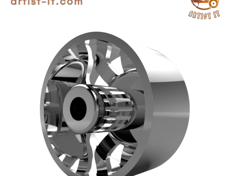 AMERICAN FORCE 23 BOLT DRW WHEEL 3D MODEL 3D printmodel