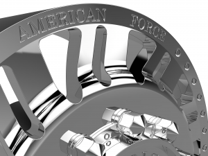 AMERICAN FORCE 70 SHIFT DRW WHEEL 3D MODEL 3D Baskı Modeli