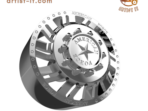 AMERICAN FORCE 70 SHIFT DRW WHEEL 3D MODEL 3D Print Model
