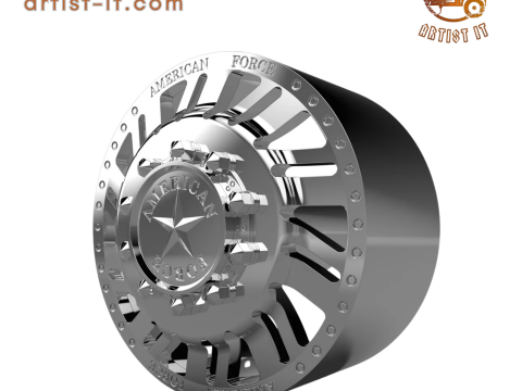 AMERICAN FORCE 70 SHIFT DRW WHEEL 3D MODEL 3D Print Model