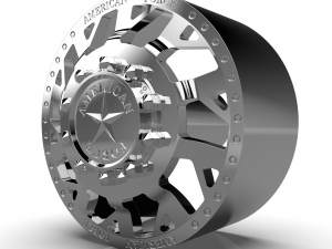 AMERICAN FORCE D04 MAN OWAR DRW WHEEL 3D MODEL Modèles 3D en vedette