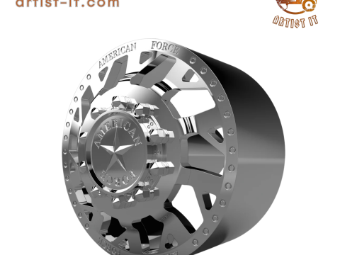 AMERICAN FORCE D04 MAN OWAR DRW WHEEL 3D MODEL Modelo de Impressão 3D