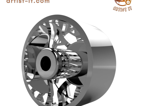 AMERICAN FORCE D04 MAN OWAR DRW WHEEL 3D MODEL Modelo de Impressão 3D