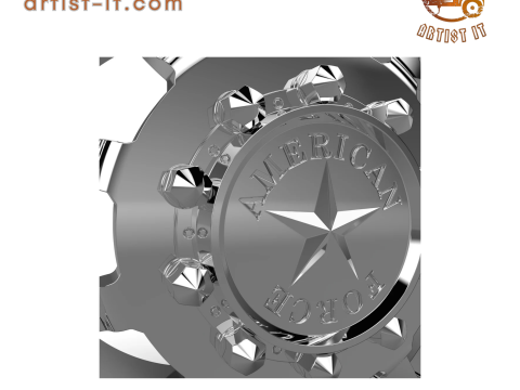 AMERICAN FORCE D04 MAN OWAR DRW WHEEL 3D MODEL Modelo de Impressão 3D