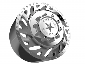 AMERICAN FORCE F07 TREK DRW WHEEL 3D MODEL 3D 打印模型