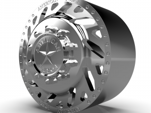 AMERICAN FORCE F07 TREK DRW WHEEL 3D MODEL 3D 打印模型