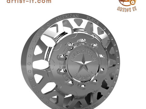 AMERICAN FORCE F91 QUAKE DRW WHEEL 3D MODEL Model Cetak 3D