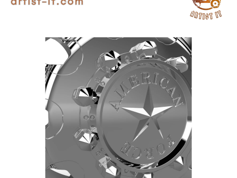 AMERICAN FORCE F91 QUAKE DRW WHEEL 3D MODEL 3D Druckmodell