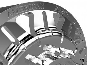 AMERICAN FORCE F93 OMEN DRW WHEEL 3D MODEL Modelo de Impressão 3D