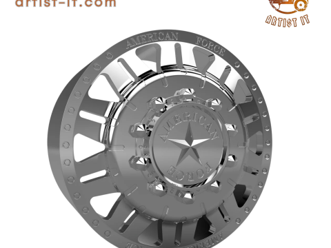 AMERICAN FORCE F93 OMEN DRW WHEEL 3D MODEL 3D 프린트 모델