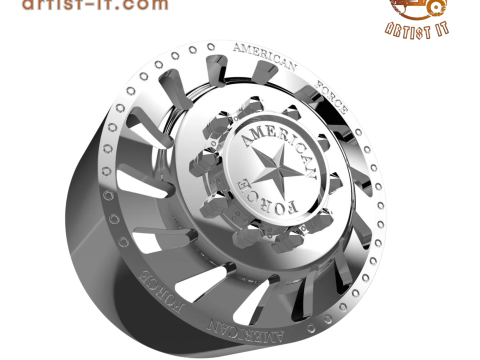 AMERICAN FORCE G11 REWIND DRW WHEEL 3D MODEL 3D Baskı Modeli