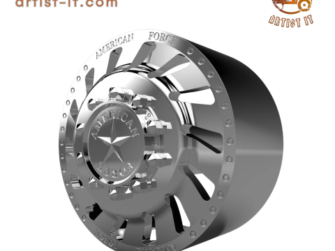 AMERICAN FORCE G11 REWIND DRW WHEEL 3D MODEL 3D Baskı Modeli