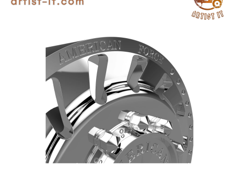 AMERICAN FORCE G11 REWIND DRW WHEEL 3D MODEL 3D Baskı Modeli