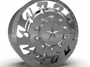 AMERICAN FORCE G14 SIDEWAYS DRW WHEEL 3D MODEL 3D 프린트 모델