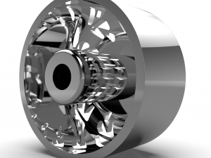 AMERICAN FORCE G14 SIDEWAYS DRW WHEEL 3D MODEL 3D 打印模型