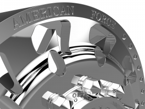AMERICAN FORCE G14 SIDEWAYS DRW WHEEL 3D MODEL 3D 打印模型