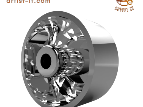 AMERICAN FORCE G14 SIDEWAYS DRW WHEEL 3D MODEL 3D Принт Модель