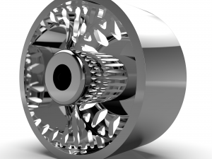 AMERICAN FORCE G17 EVO DRW WHEEL 3D MODEL 3D 打印模型