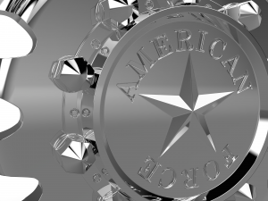 AMERICAN FORCE G17 EVO DRW WHEEL 3D MODEL 3D 打印模型