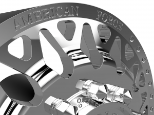 AMERICAN FORCE G17 EVO DRW WHEEL 3D MODEL 3D 打印模型