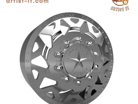 AMERICAN FORCE H01 CONTRA DRW WHEEL 3D MODEL 3D Print Model