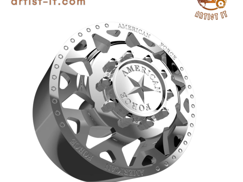 AMERICAN FORCE H01 CONTRA DRW WHEEL 3D MODEL Model Cetak 3D