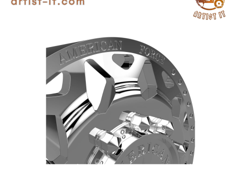 AMERICAN FORCE H01 CONTRA DRW WHEEL 3D MODEL Model Cetak 3D