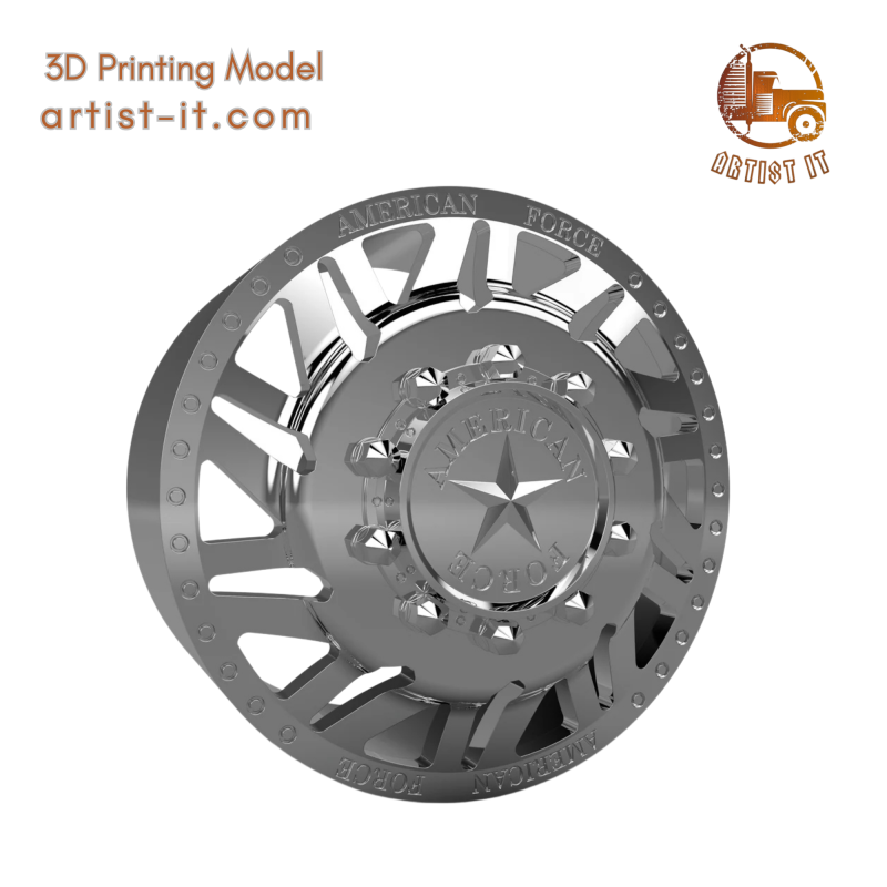 AMERICAN FORCE H02 SIEGE DRW WHEEL 3D MODEL Modelo de impresión 3D .c4d .max .obj .3ds .fbx .stl .blend 