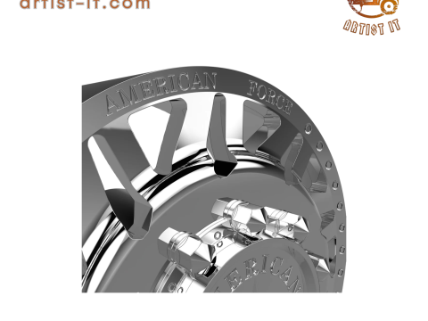 AMERICAN FORCE H02 SIEGE DRW WHEEL 3D MODEL Modelo de impresión 3D