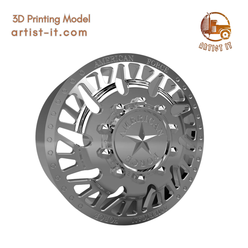 AMERICAN FORCE H12 SIDEWINDER DRW WHEEL 3D MODEL 3D Принт Модель .c4d .max .obj .3ds .fbx .stl .blend