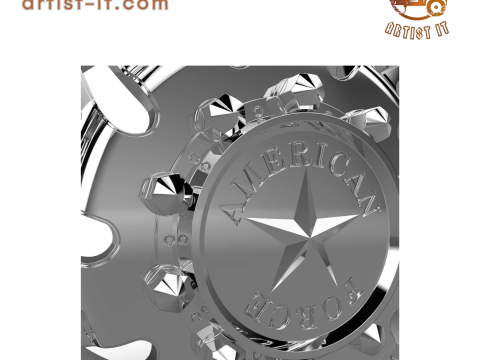AMERICAN FORCE H12 SIDEWINDER DRW WHEEL 3D MODEL 3D Принт Модель